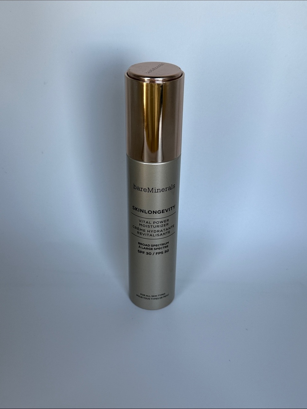 bareMinerals Skinlongevity Vital Power Moisturizer SPF 30 - brand new no box